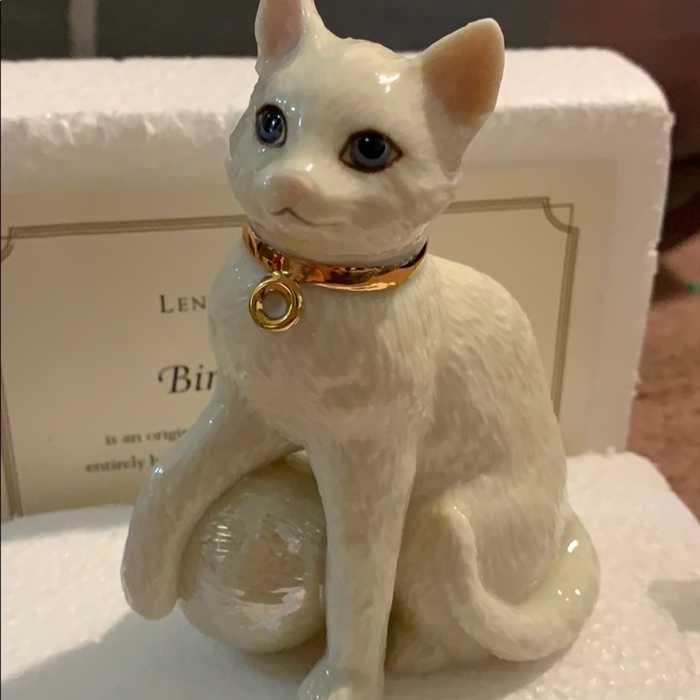 Lenox collections birthstone kitty